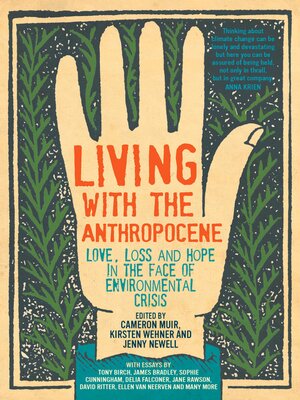 cover image of Living with the Anthropocene